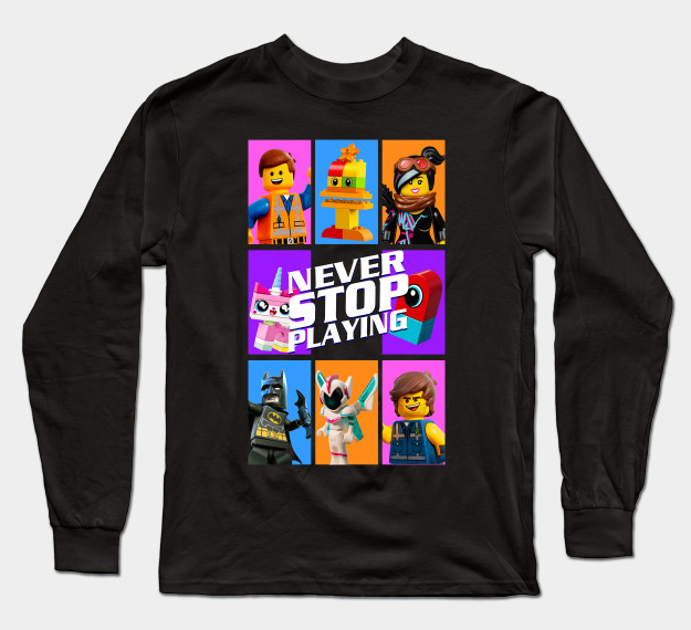 LEGO Never Stop Playing Shirt